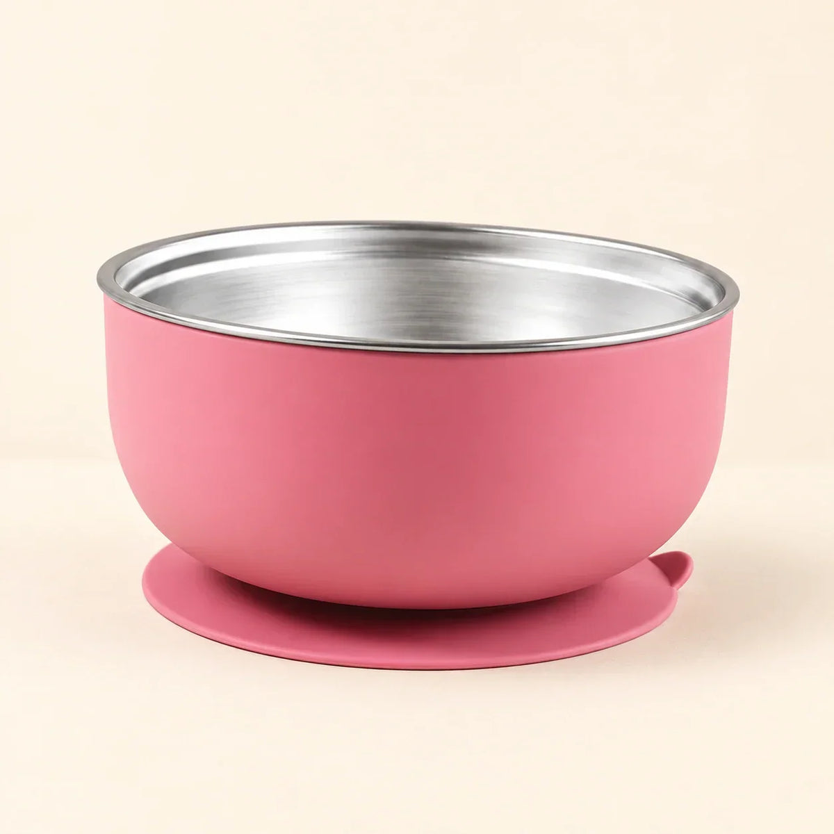 TibaToes™ BearGrip Stainless Steel Suction Bowl
