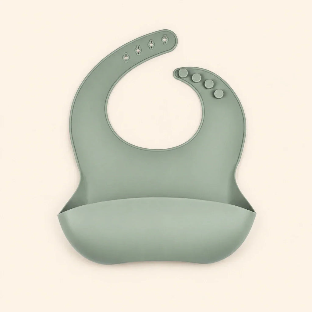 TibaToes™ PandaEar Silicone Catch Bib