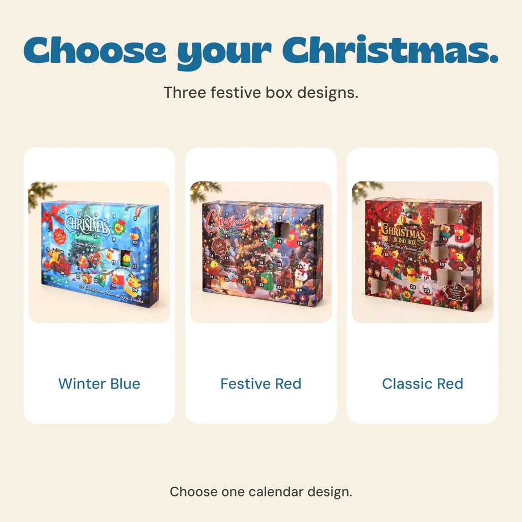 TibaToes™ Christmas Duck Advent Calendar