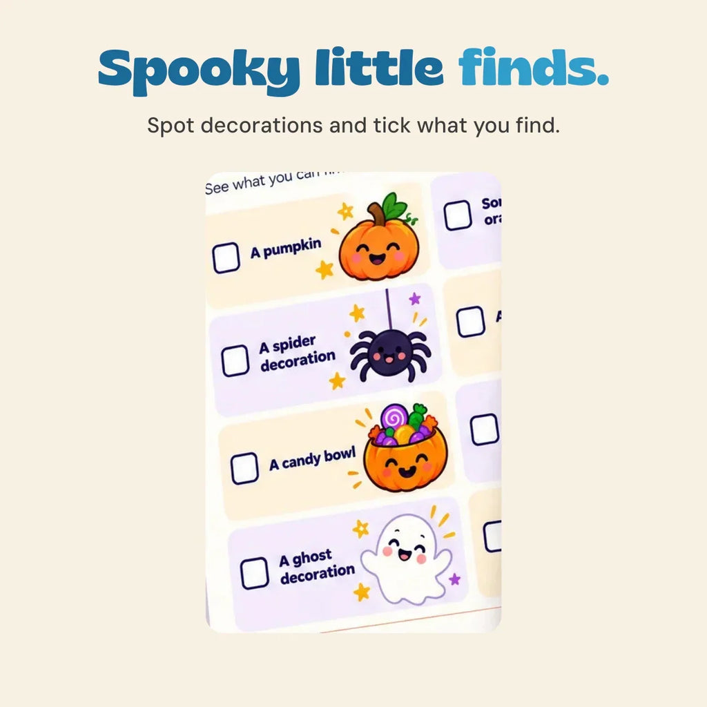 TibaToes™ Halloween Scavenger Hunt Pack