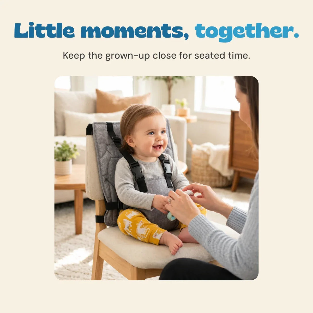 TibaToes™ Travel Dining Chair Harness