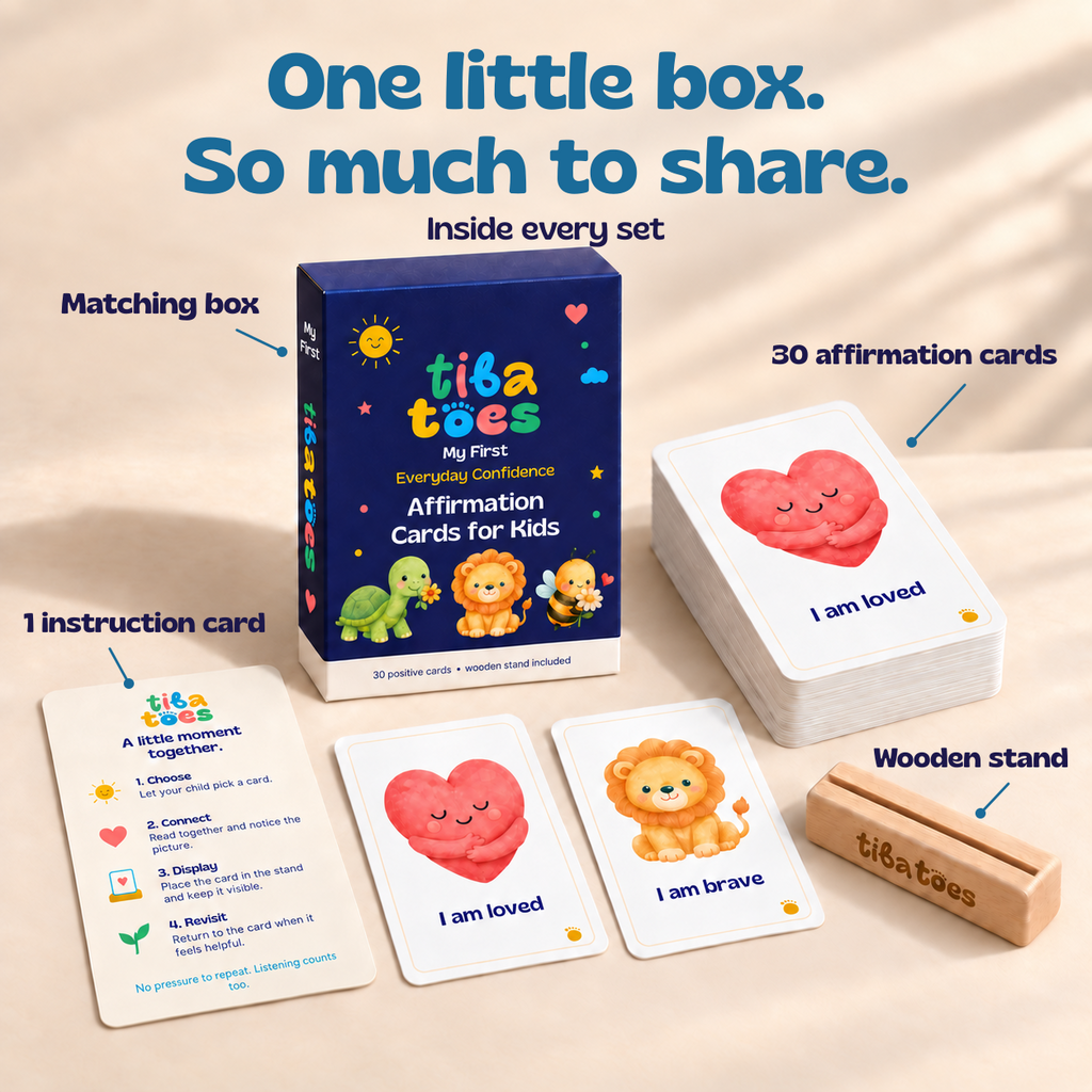 TibaToes Affirmation Cards for Kids