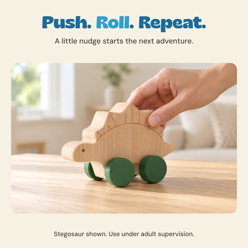 TibaToes™ Wooden Wonder Wheels