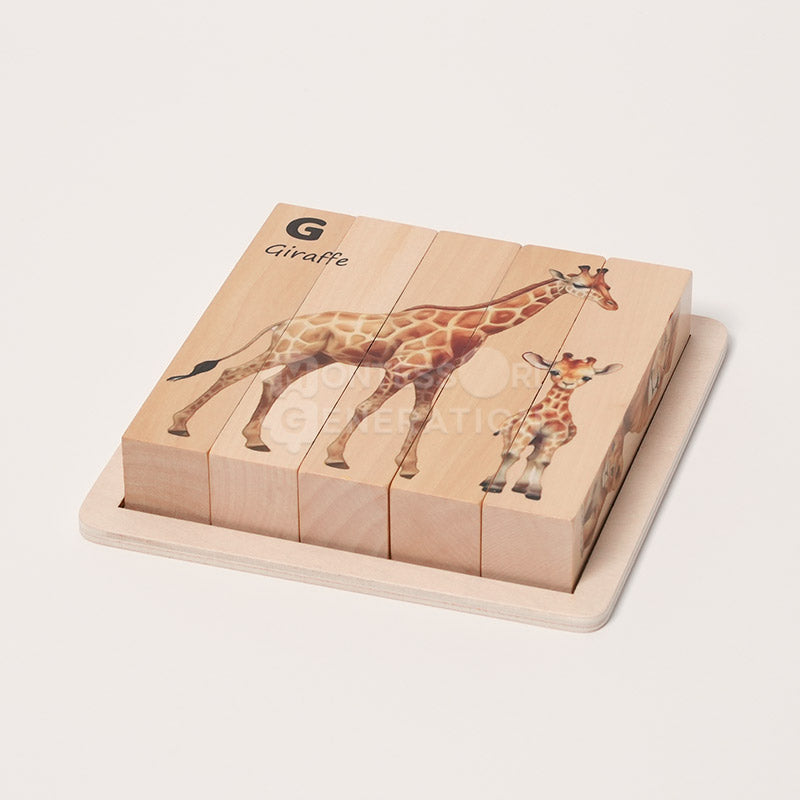 Montessori Twist and Match Puzzle