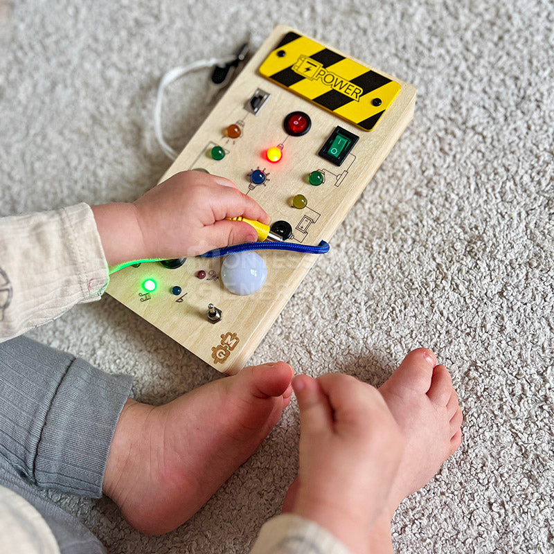 Montessori Wooden Switch Board